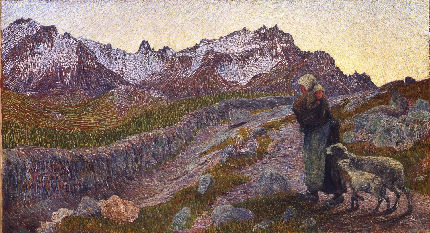 Le due madri [1899 - 1900], Museo d’Arte dei Grigioni, Chur